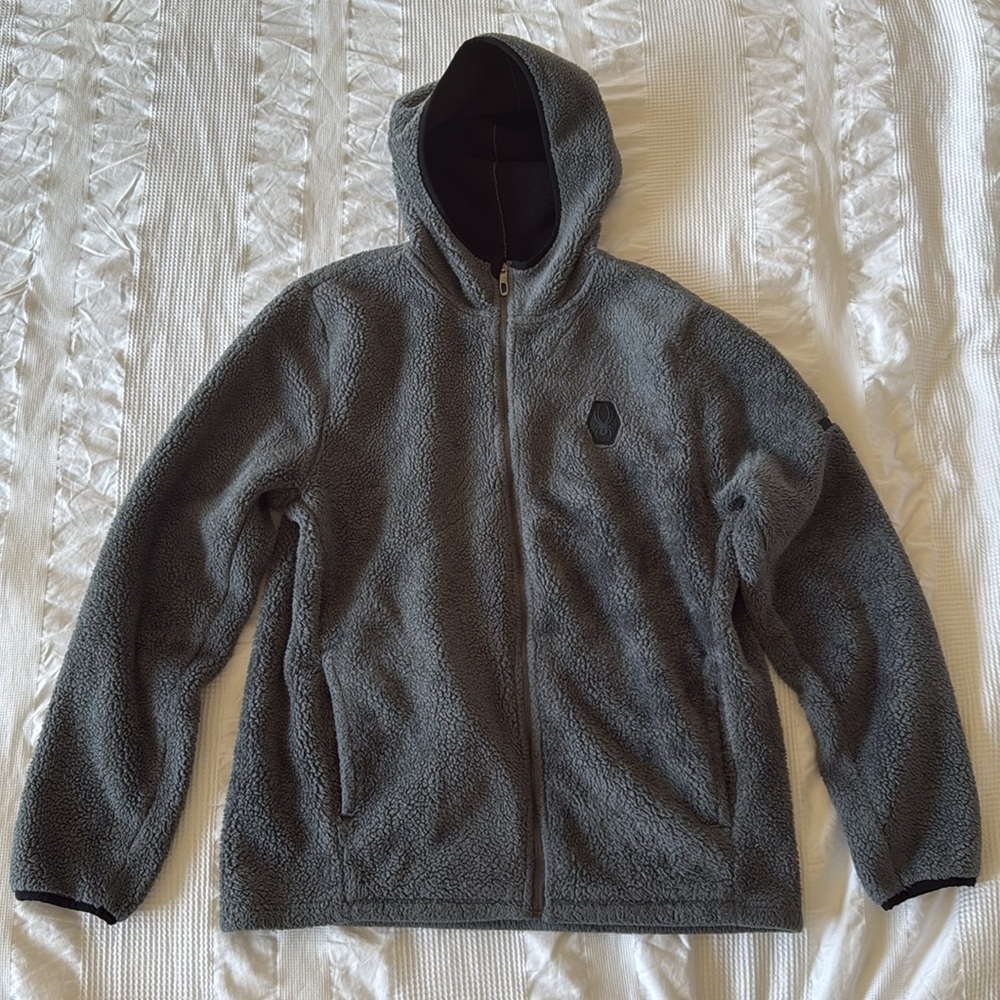 Spyder grey fleece jacket